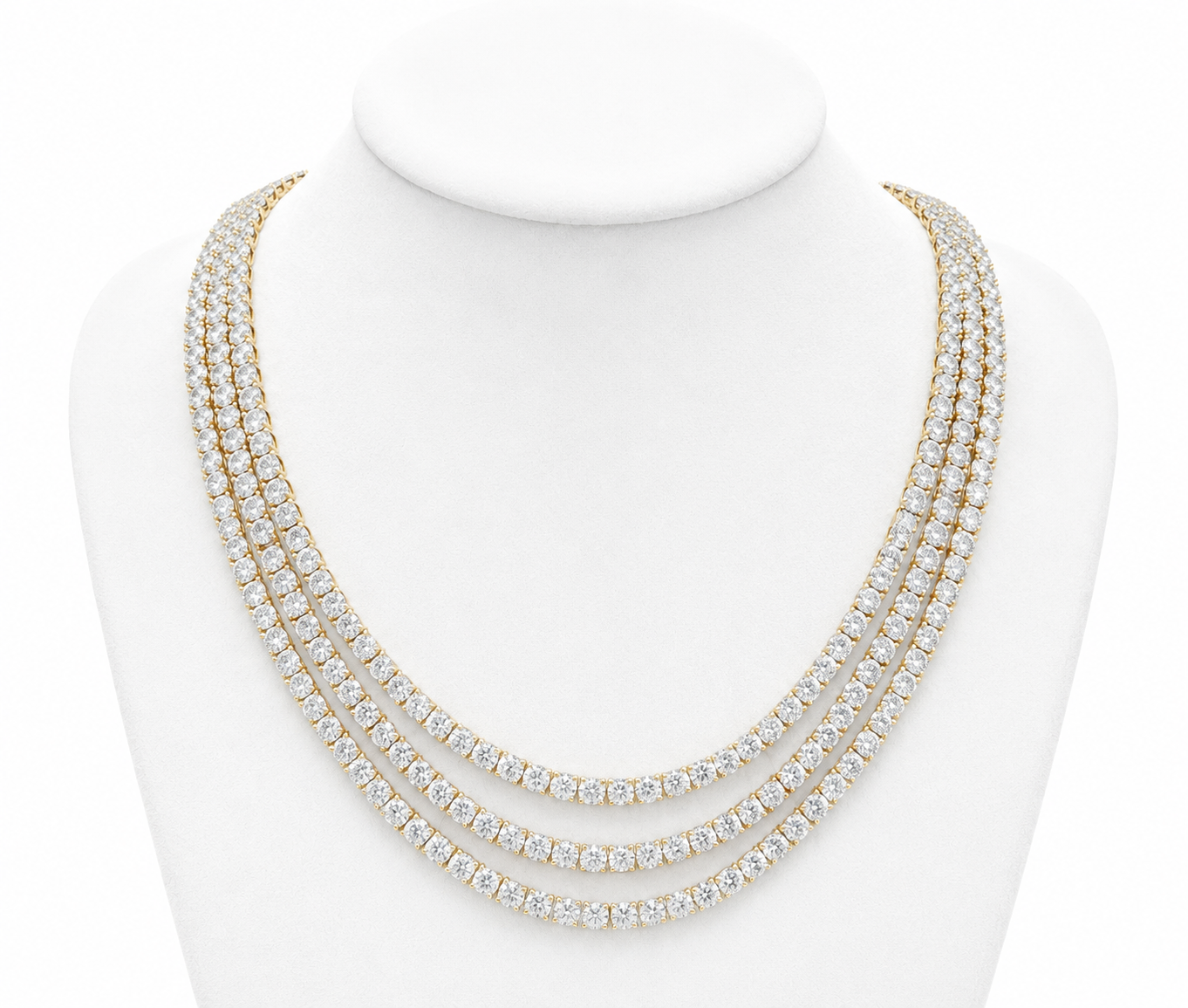 3mm VVS Moissanite Tennis Chain