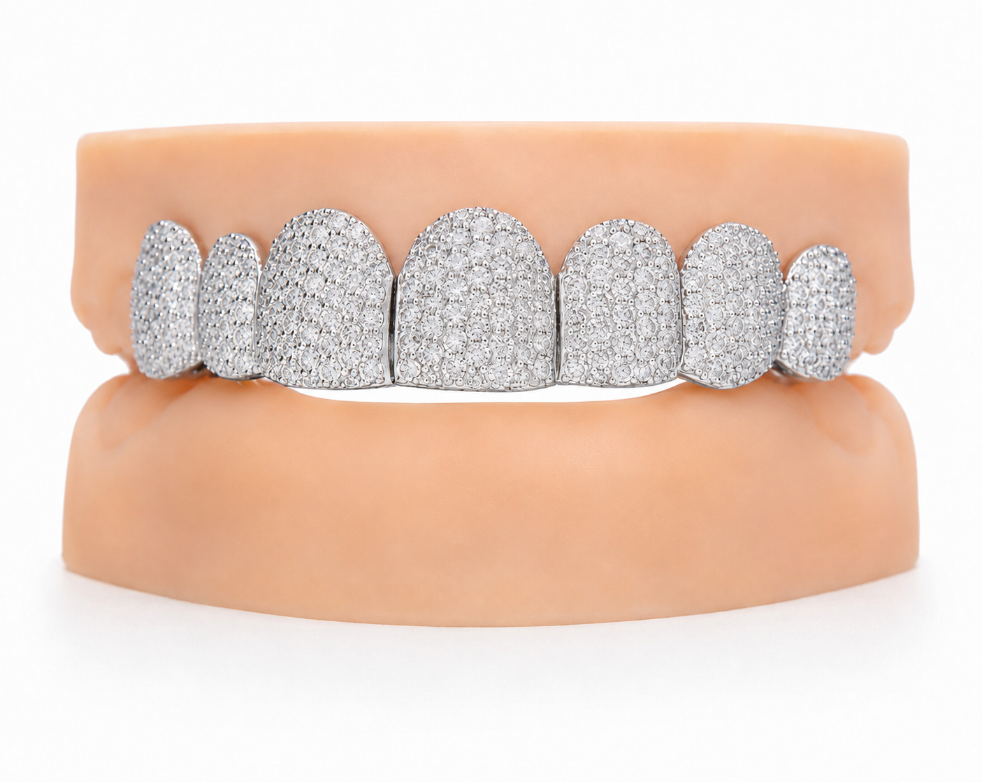 VVS Moissanite Diamond Grillz 7 Top