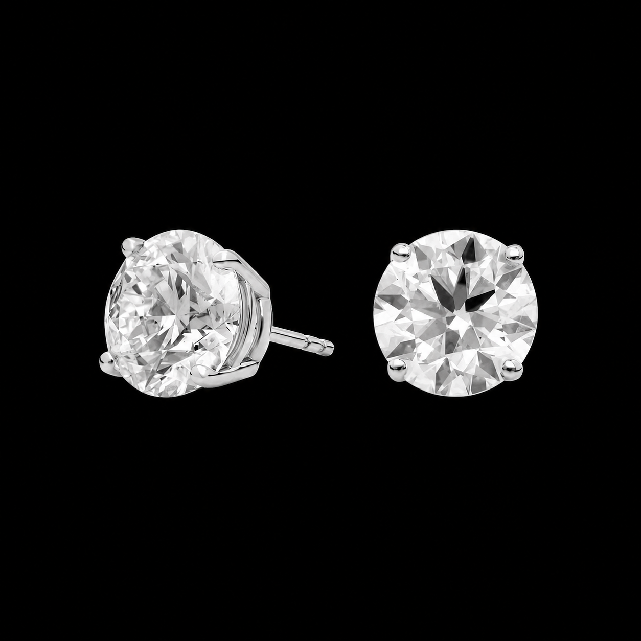 2CT Women’s Earrings Made For Everyday Wear
