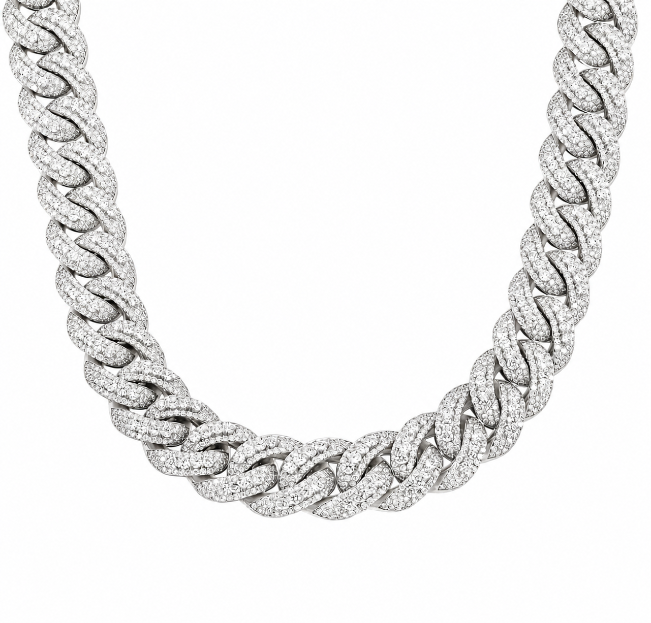 Natural Diamond ECLIPSE Cuban Chain