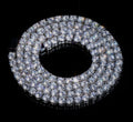 4mm Tennis Chain in White Gold