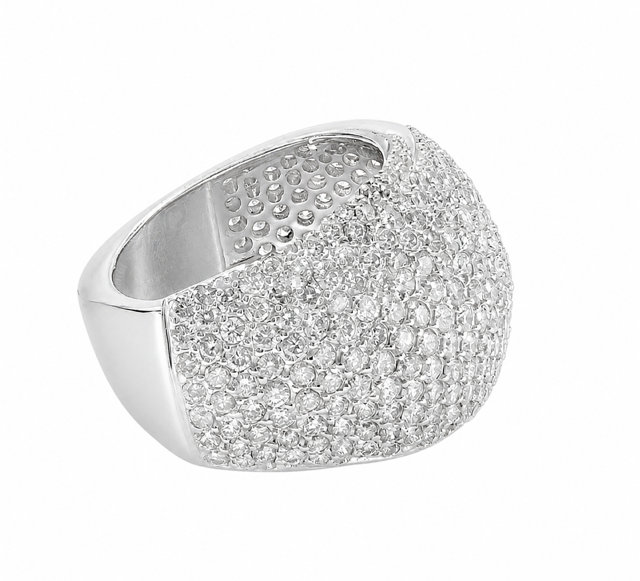 Natural Diamond Jumbo Ring