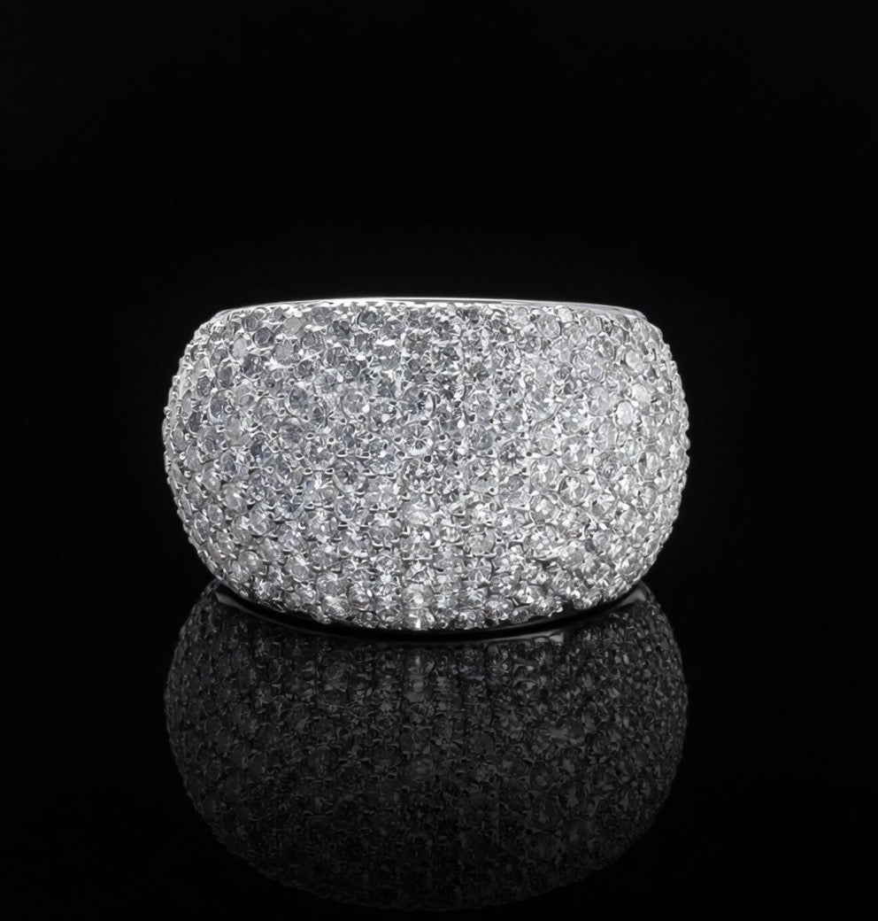 Lab Diamond Jumbo Ring
