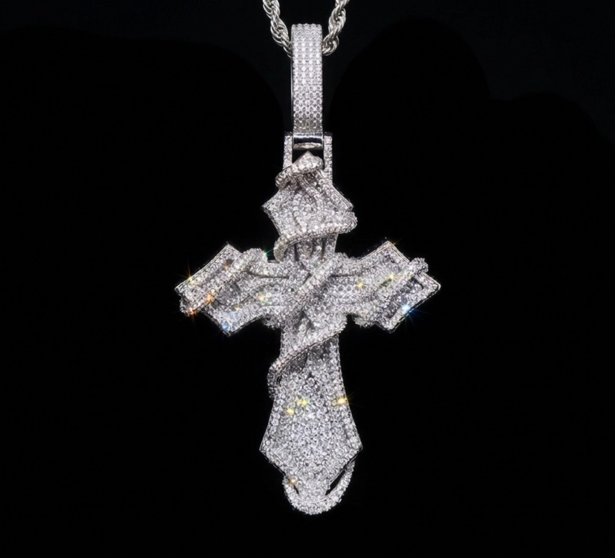 Thorn Cross Pendant