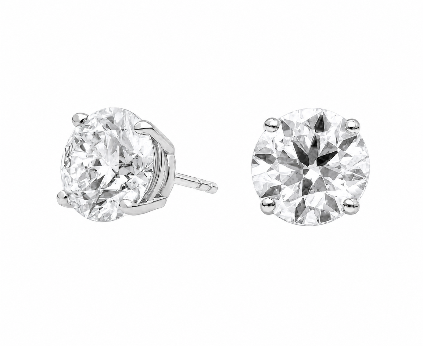 2CT Women’s Earrings Made For Everyday Wear