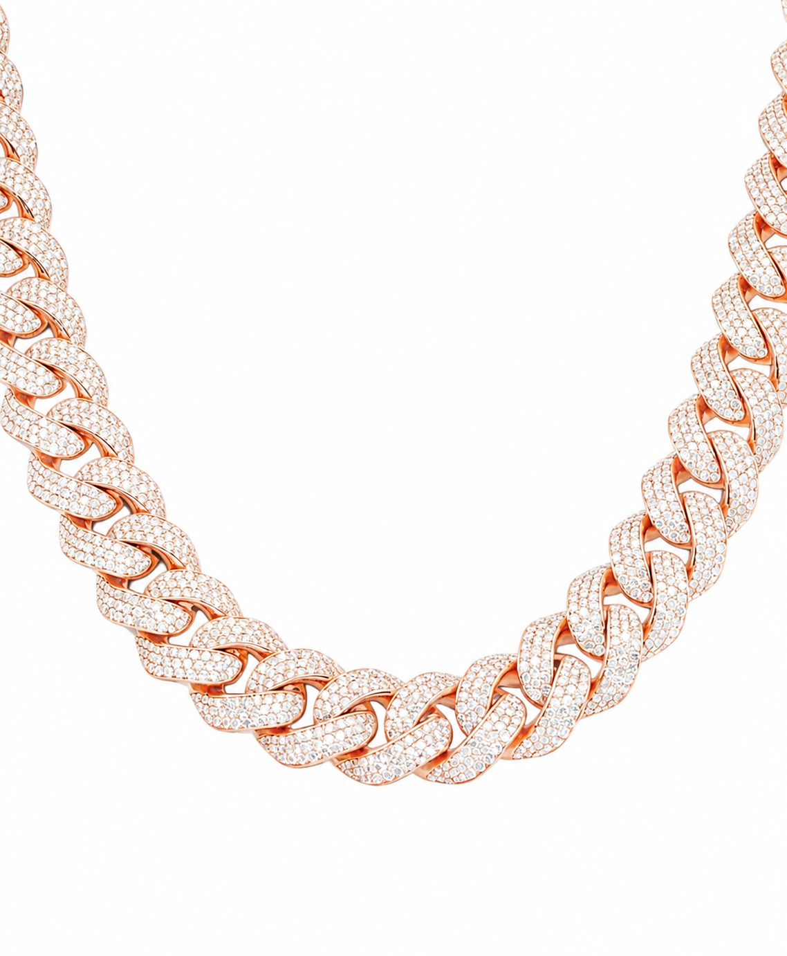 Natural Diamonds Demon Eye Cuban Chain