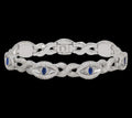 Lab Diamond Infinity Eye Bracelet