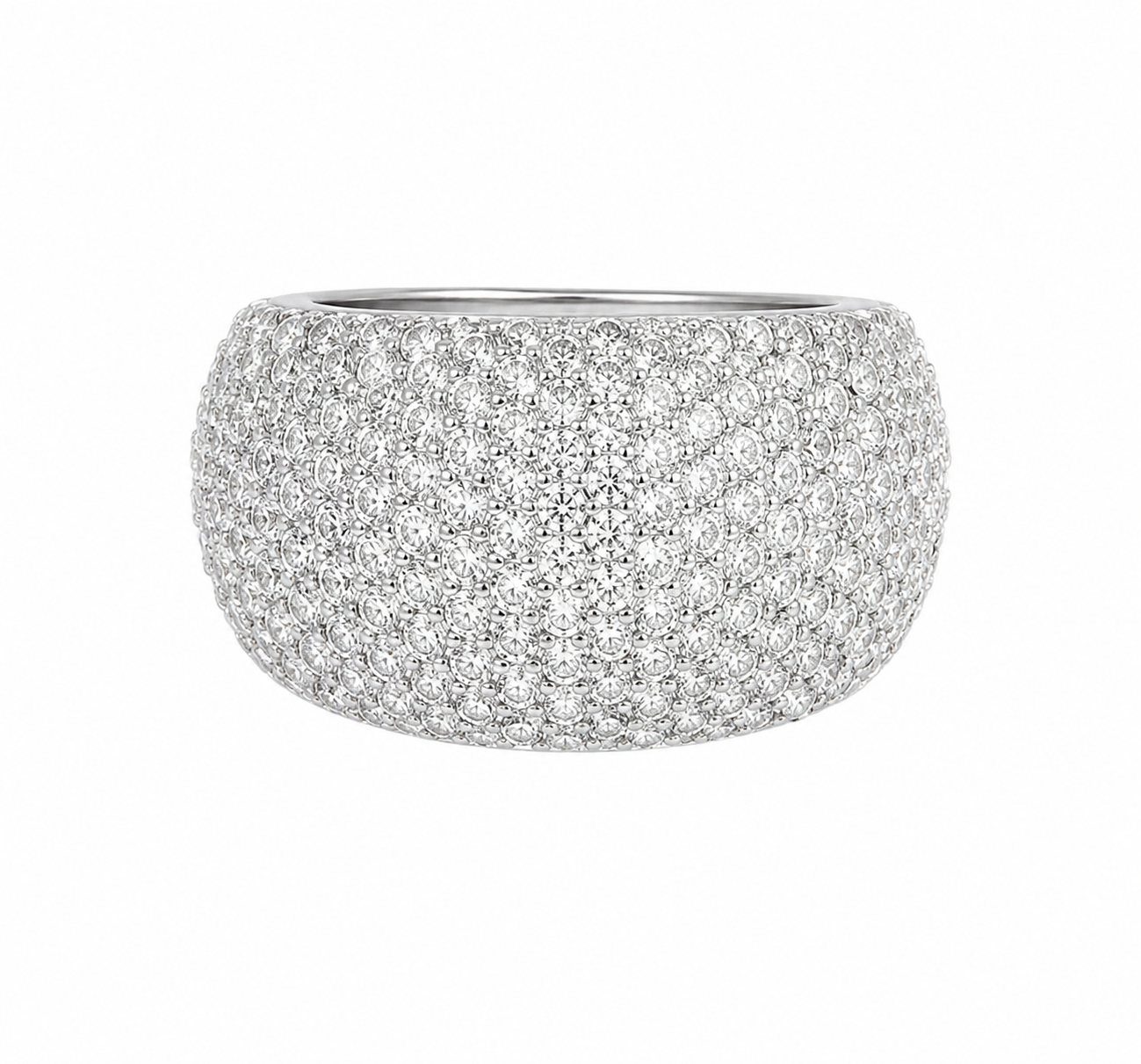 Natural Diamond Jumbo Ring