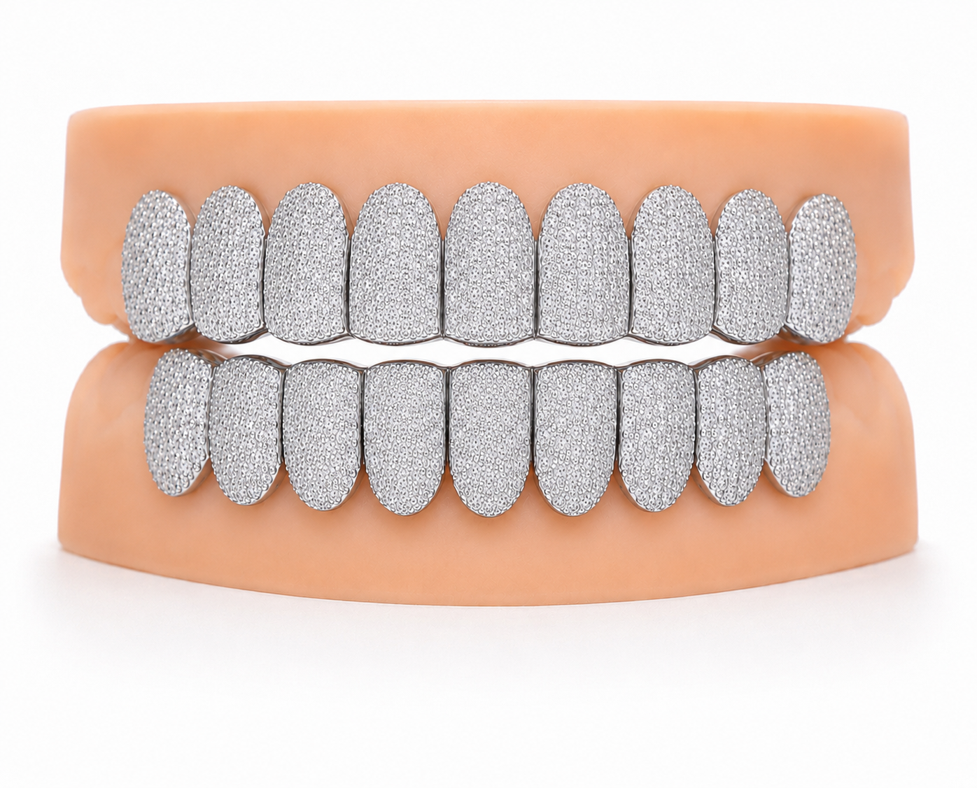 VVS Lab Diamond Grillz 9 Top 9 Bottom