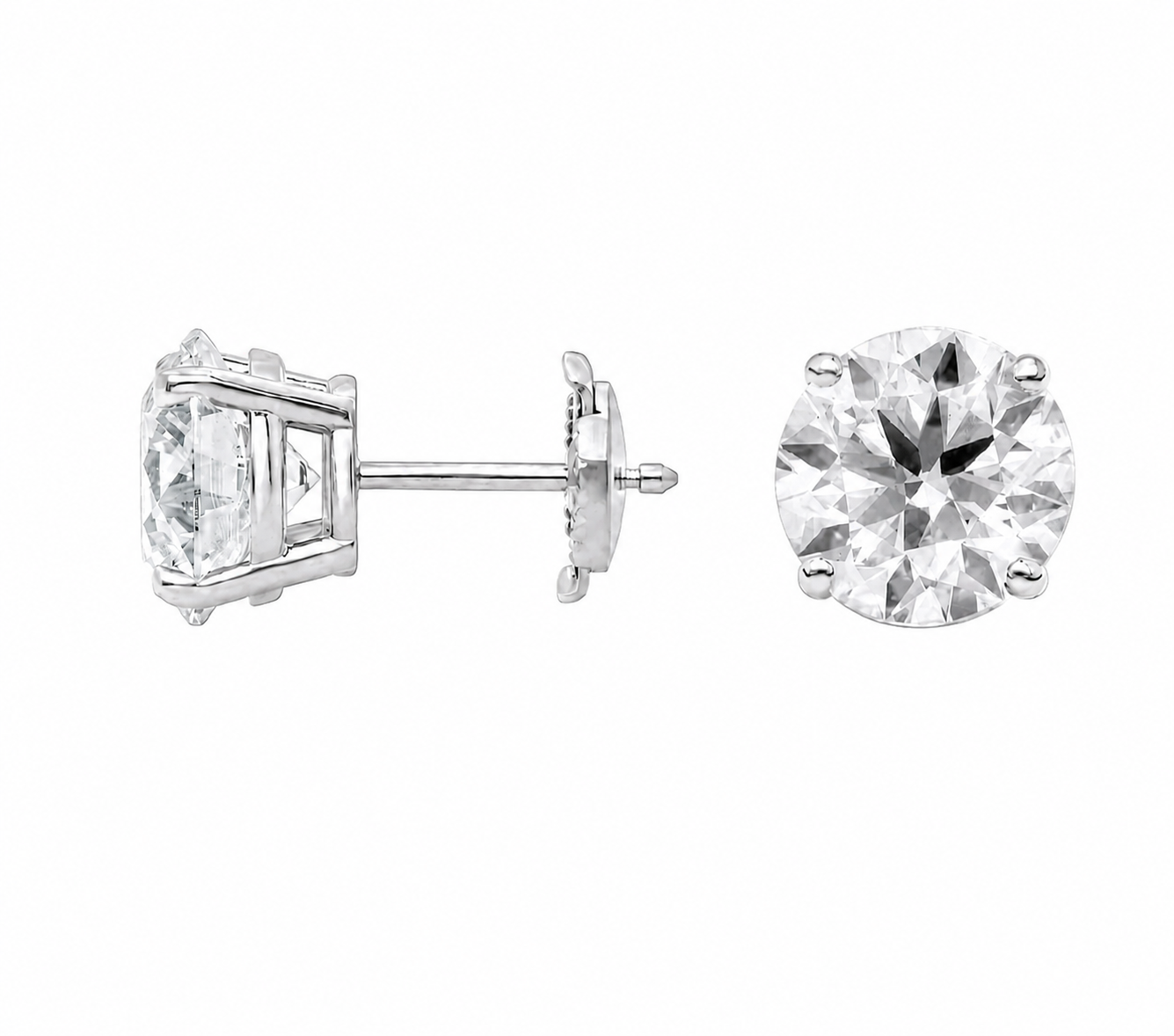 2CT Women’s Earrings Made For Everyday Wear