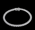 Women’s Princess Cut Lab Diamond Bracelet