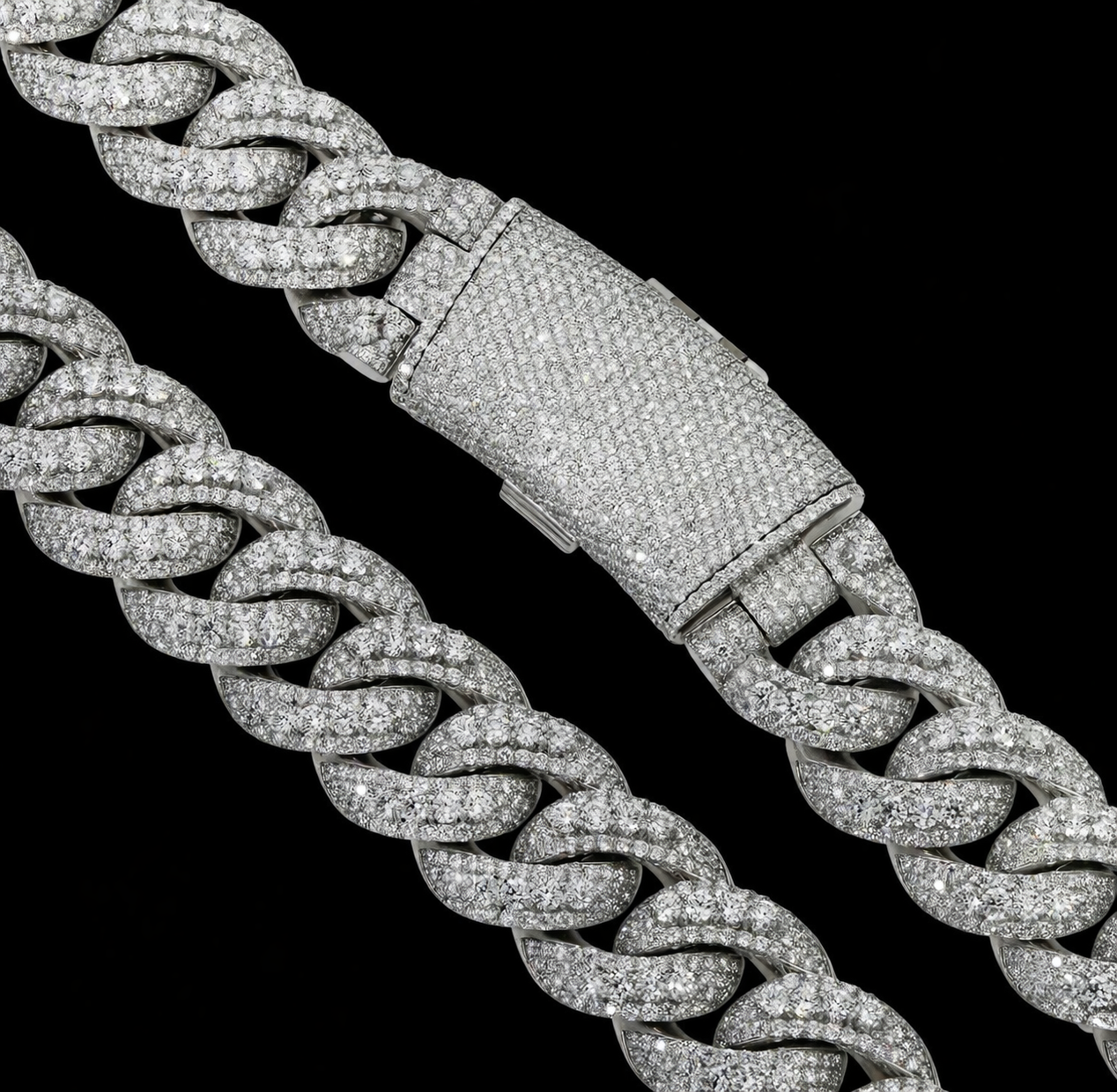 Natural Diamond ECLIPSE Cuban Chain