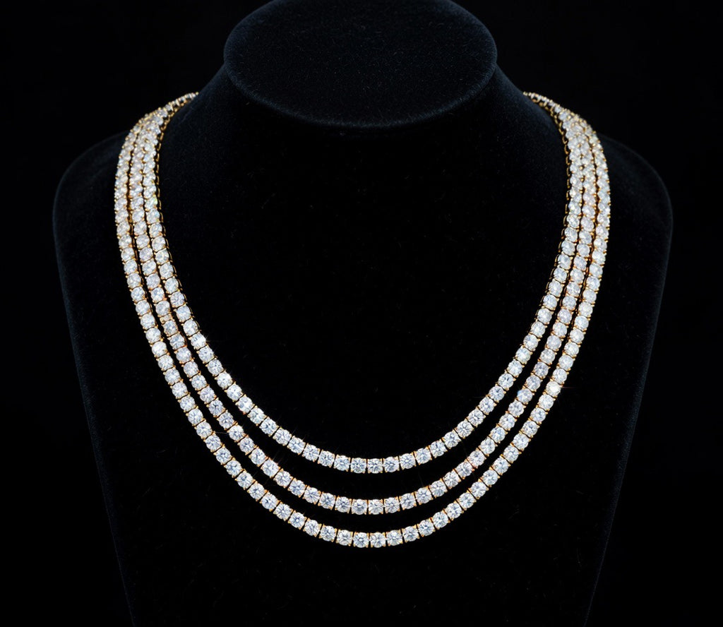 3mm Lab Diamond Tennis Chain