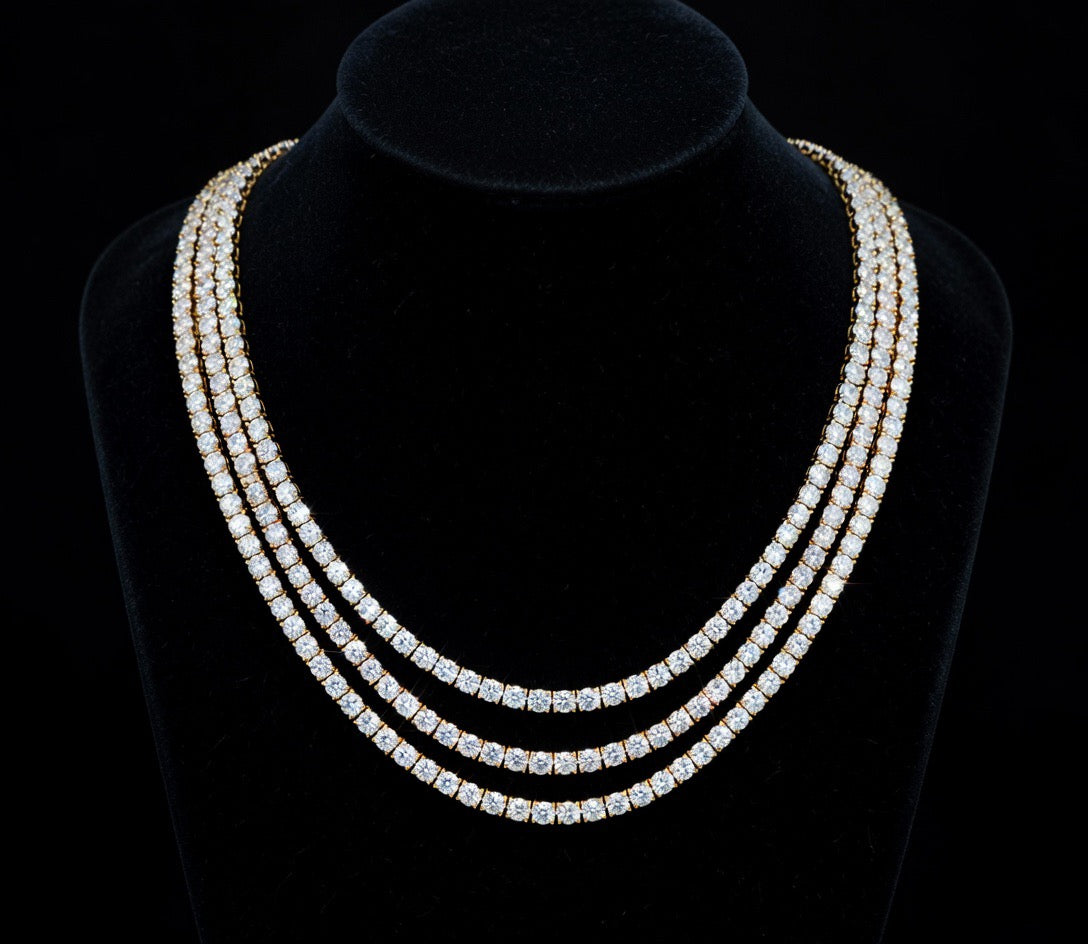 3mm Lab Diamond Tennis Chain