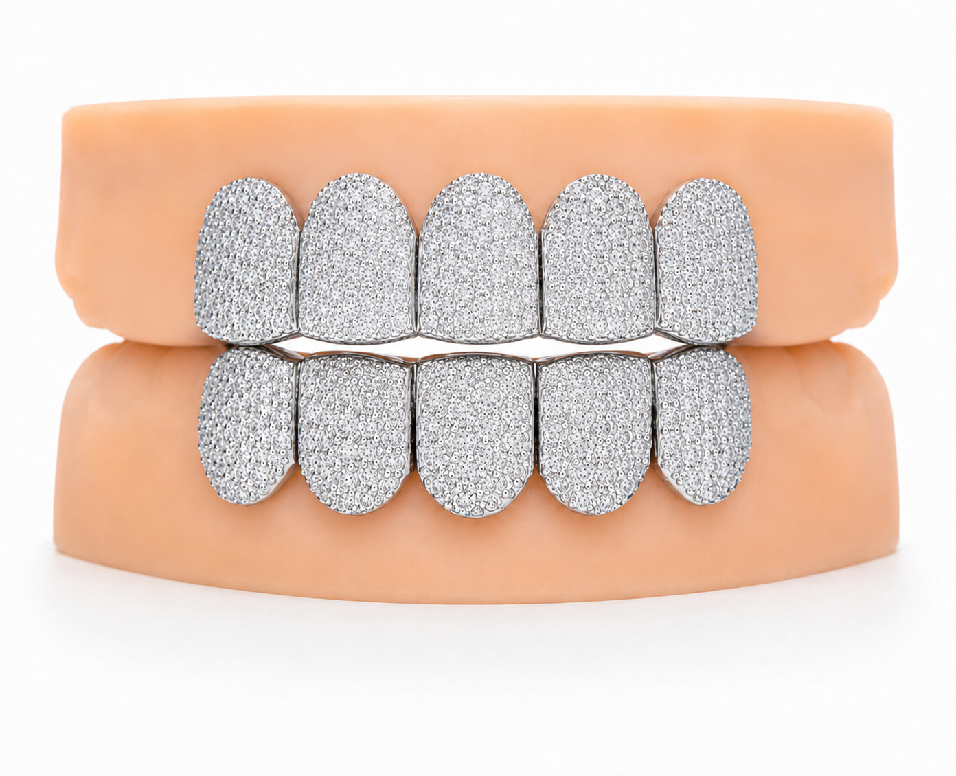 VVS Lab Diamond Grillz 5 Top 5 Bottom