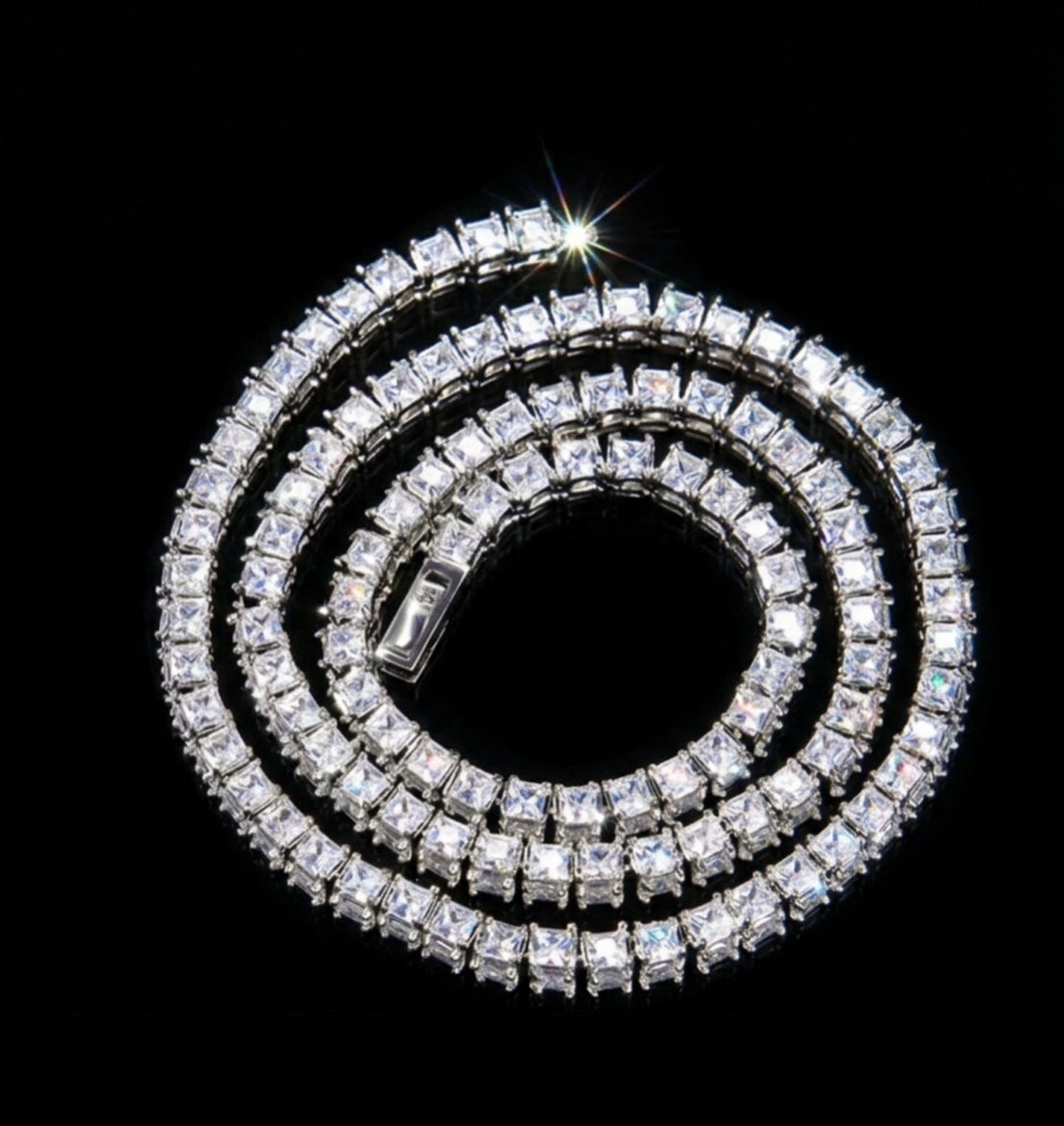 6MM Princess Cut Chain