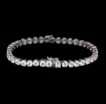 4mm Lab Diamond Tennis Bracelet