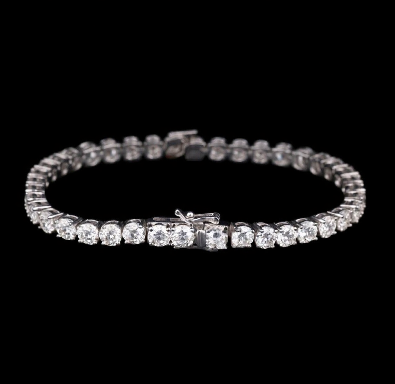 4mm Lab Diamond Tennis Bracelet